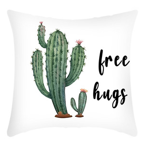 Almohadas estampadas con estampado de <span class=keywords><strong>cactus</strong></span>, funda de cojín para sofá para el hogar, funda de cojín para sala de estar y dormitorio, decoración del hogar - Product Image 2