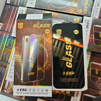 Verre OG antistatique ESD pour iPhone 17 Pro Max 16 15 Plus grand arc résistant aux rayures Super protecteur d'écran vente d'usine