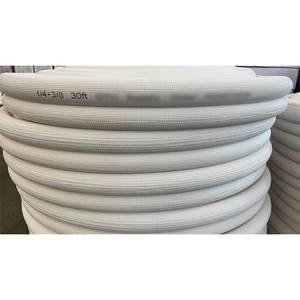Tubes en <span class=keywords><strong>cuivre</strong></span> isolés de haute qualité <span class=keywords><strong>20m</strong></span> pour bobine de paire de climatiseur pour les services de coupe de pliage de soudage CVC - Product Image 2