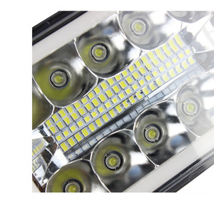 LELANPU - Accesorios de Iluminación para Automóviles, Faros Delanteros LED Cuadrados de 5.75 Pulgadas para Todoterreno, Proyectores con Efecto Halo, Modelo Future Eyes, para Jeep Wrangler - Product Image 4