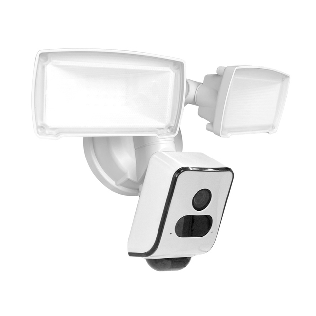 Security Protection Video Surveillance Camera Wifi 2K 3Mp Night Vision Courtyard Floodlight Lamp Wifi Floodlight Security Camera