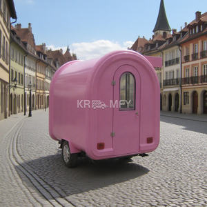 Restaurant BBQ, Bar, Fast-food, Pizza, Cuisine mobile en conteneur commercial de 2,2 m, Camion-café, Boulangerie, Remorque à glaces - Product Image 2