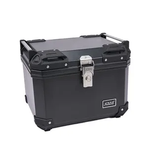Jdr caixa de armazenamento para motocicleta, 45 litros, caixa de entrega/caixa de bagagem para motocicletas