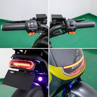 Motos électriques CKD SKD 2000W, scooters électriques rapides, moto tout-terrain haute vitesse pour adultes