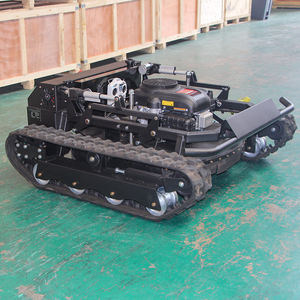 Бесплатная доставка Профессиональный бензиновый двигатель дистанционного управления гусеничный газонокосилка для резки травы - Product Image 6