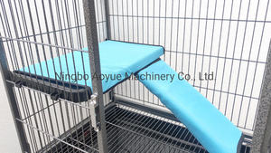 Cage pour animaux de compagnie Offre Spéciale étal de sol fleur et marché petite Cage pour animaux de compagnie fil petit Hamster lapin portant petite Cage en fer - Product Image 6