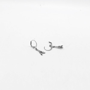 Pendientes colgantes de acero inoxidable con forma de Torre Eiffel de yunnique para mujer, joyería de regalo, pendientes colgantes de moda - Product Image 2