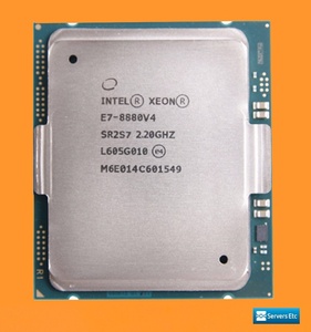 สำหรับซีพียู XEON E7-8880V4 18-คอร์ 2.2GHz 64-บิต โปรเซสเซอร์ 150W TDP ซ็อกเก็ต 2011-1 สำหรับเซิร์ฟเวอร์ SR2S7 มีสินค้าในสต็อก - Product Image 1