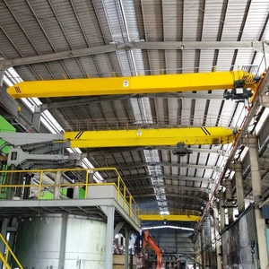 Grue de voyage de haute qualité 1t 2t 3t 5t <span class=keywords><strong>10t</strong></span> 15t 20t 50t Intérieur Extérieur Pont à poutre unique Pont roulant - Product Image 2