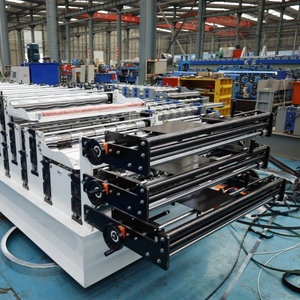 Ming mu đầy đủ tự động ba lớp kim loại tấm hình thành máy cho màu thép gạch - Product Image 4