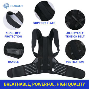 Sabuk korektor postur dapat diatur, pengikat pendukung tulang selangka depan terbaik, penopang punggung - Product Image 4