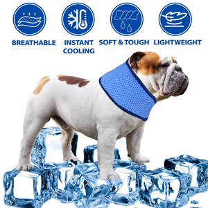 Vente en gros de collier de refroidissement pour chien, bandana d'été pour animaux de compagnie, collier de chat personnalisé, bandana pour chien, refroidisseur de cou, écharpe réglable pour animaux de compagnie - Product Image 2