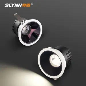 COB למטה אור מוטבע ספוט אור מרובע תקרה מסחרי Led Downlights זרקור