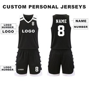 Maillots de sport avec logo personnalisé et numéro Vêtements de basket-ball pour joueurs, hommes, enfants et jeunes - Product Image 2