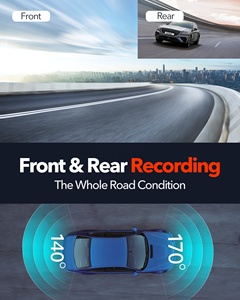 กล้องติดรถยนต์ REDTIGER รุ่น Dealer Dash Cam บันทึกภาพหน้า-หลัง ความละเอียด 4K/2.5K Full HD พร้อม Wi-Fi และ GPS ในตัว หน้าจอ IPS ขนาด 3.16 นิ้ว - Product Image 2