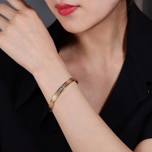 Open Ayatul Kursi Muslim Arabische Islam Eid cadeau Koran armband verguld roestvrij staal mode sieraden armband bangle groothandel - Product Image 2
