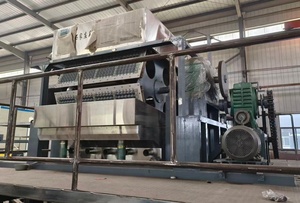 Four <span class=keywords><strong>de</strong></span> séchage métallique intégré à une machine automatique <span class=keywords><strong>de</strong></span> fabrication <span class=keywords><strong>de</strong></span> plateaux à œufs 5x8, ligne <span class=keywords><strong>de</strong></span> production complète <span class=keywords><strong>de</strong></span> barquettes à œufs en papier recyclé, économe en énergie - Product Image 3