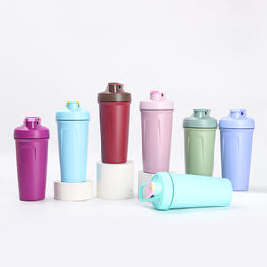Bouteille de shaker pour protéines 2026, qualité alimentaire, sans BPA, double paroi isolée, gobelet avec boule de mélange - Product Image 5