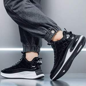 Zapatillas de lona impresas transpirables para hombre, ligeras y cómodas, estilo casual para uso diario y caminar. - Product Image 5