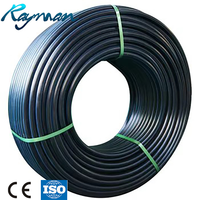 Tuberías de HDPE de Alta Presión, Flexibles y Duraderas, para Proyectos Gubernamentales, SDR17 PN16 PN10, 12 Pulgadas, 315 mm, PE 100, para Suministro de Agua
