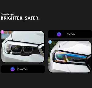 Faros Delanteros LED para Serie 5 G30 2018-2023, 12V 6000K 36W 6000LM, Alta Calidad, Láser, Plug & Play, Nuevo, 100% Compatibles - Product Image 4