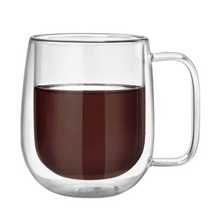 Nueva y creativa taza de cristal de flor verdadera de doble capa, taza de café y té para el hogar de alta belleza, Bar y tienda, taza de agua de alta estética - Product Image 6