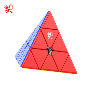 Dayan pyraminxes V3 maglev bóng lõi UV tráng từ tốc độ <span class=keywords><strong>Cube</strong></span> thần tài đồ chơi giáo dục tam giác nhựa CUBO magico câu đố - Product Image 2