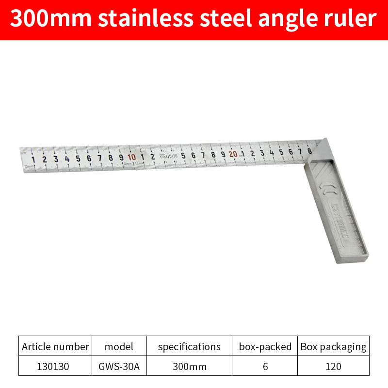 Regla cuadrada de 300 mm