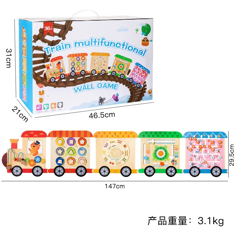 Gioco da parete del treno