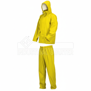 LLUVIA Ropa DE SEGURIDAD Conjunto completo de chaqueta y pantalón de poliuretano - Product Image 1