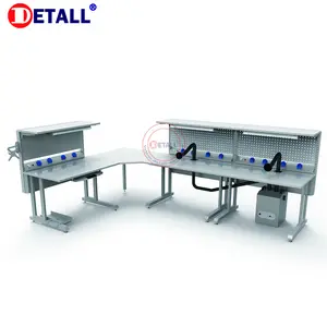 esd lab workstation corner electric workbench for repair and inspection