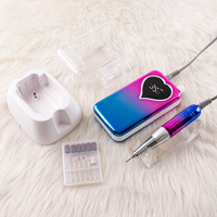 Lime Électrique Professionnelle Sans Fil, Perceuse à Ongles Électronique, Machine à Manucure, Polisseuse Outils, Marque Privée Personnalisée 35000 tr/min