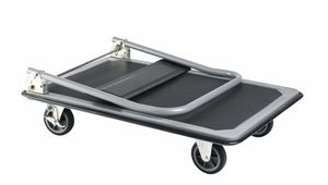 Tronco y carro de mano de alta capacidad de carga con ruedas de freno para uso en almacén y movimiento de mercancías a granel - Product Image 2