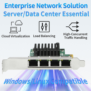 Carte LAN serveur I350-T4 Quad Port 1GbE PCIe X1 avec prise en charge SR-IOV et VMDq I350-T4 - Product Image 3