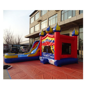 Promotion : <span class=keywords><strong>Toboggan</strong></span> <span class=keywords><strong>aquatique</strong></span> gonflable d'extérieur, château de <span class=keywords><strong>jeu</strong></span> rebondissant pour enfants, idéal pour les fêtes et les jeux combinés - Product Image 4