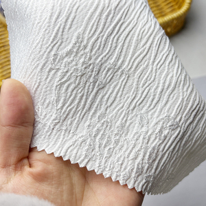 Venta directa de fábrica, tela de satén con patrón jacquard personalizado, tela de pijama, muestra gratuita de tela de satén - Product Image 4