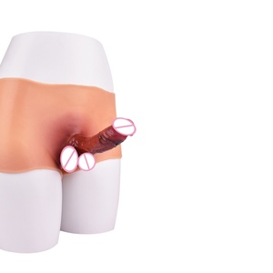 FAAK Promotion : Culotte réaliste en silicone souple pour femme, avec godemichet intégré, pour le plaisir féminin et l'usage lesbien - Product Image 2