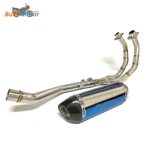 Tuyau d'échappement en acier inoxydable pour <span class=keywords><strong>Honda</strong></span> CB500X/<span class=keywords><strong>CB500F</strong></span>/CBR500R <span class=keywords><strong>2013</strong></span> ~ 2021 Pièces de moto Tuyau avant de moto de haute qualité - Product Image 6