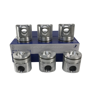 Piston de moteur diesel S6D102 6738-31-2111 6738312111 pour excavatrice PC220-7, chargeuses sur pneus WA150 WA200 WA250 WA320 - Product Image 1