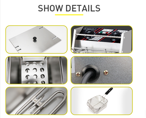 Quảng Châu nhà máy tự động gà chiên máy # 201ss đ<span class=keywords><strong>i</strong></span>ện 3 Tank nồ<span class=keywords><strong>i</strong></span> chiên sâu thương mạ<span class=keywords><strong>i</strong></span> Nồ<span class=keywords><strong>i</strong></span> chiên - Product Image 3