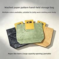 Sac fourre-tout pliable en Tyvek couleur unie, imperméable et ultra-léger, personnalisable, en papier DuPont, pour l'extérieur, vente en gros