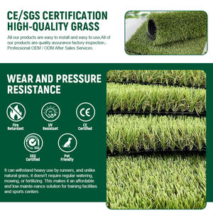 <span class=keywords><strong>Gazon</strong></span> synthétique imperméable haute densité <span class=keywords><strong>pour</strong></span> aménagement extérieur et décoration de jardin - Product Image 5