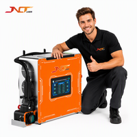 JNCTLASER Nouvelle machine de nettoyage au laser pulsé portable et compacte de 500 W, refroidie par air, pour le nettoyage des moules en aluminium aérospatial, avec certification CE