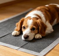 Almohadillas de Entrenamiento para Cachorros Súper Absorbentes con Control de Olores, Almohadillas de Carbón para Mascotas con Adhesivo Antideslizante