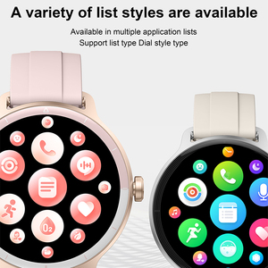 2025 nuevo reloj inteligente redondo TFT de 1,27 pulgadas con hermoso diseño Al Voice para mujer - Product Image 6