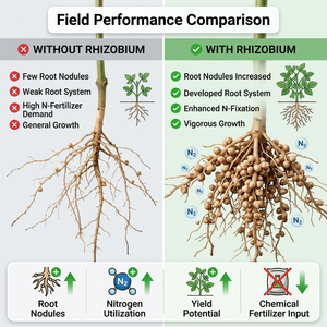 <span class=keywords><strong>Engrais</strong></span> Microbien Biologique, Inoculant de Rhizobium de Soja, <span class=keywords><strong>Engrais</strong></span> Azoté, Biofertilisant, Amélioration du Sol, Rendement des Cultures - Product Image 3