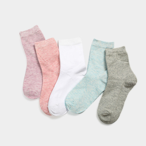 Hss — chaussettes courtes en coton pour femmes, <span class=keywords><strong>Lot</strong></span> <span class=keywords><strong>de</strong></span> 10 paires <span class=keywords><strong>de</strong></span> couleur unie, sport décontracté, livraison gratuite, printemps et été - Product Image 3