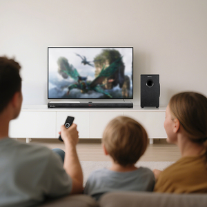 Super Bass Soundbar Với Loa Siêu Trầm Tốt Nhất Rạp Hát Tại Nhà Hệ Thống Loa Cho <span class=keywords><strong>TV</strong></span> Bt5.3 Âm Thanh Thanh - Product Image 6