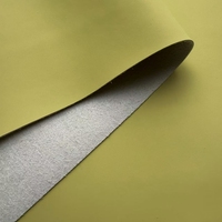Cuir synthétique en microfibre lisse de haute qualité, écologique, 1,4 mm, simili cuir PU pour chaussures, sièges de voiture, sacs, canapés