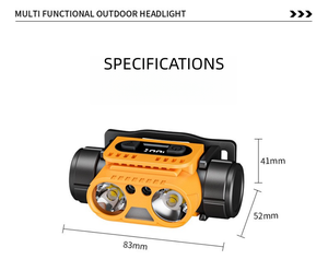 Linterna Frontal LED Recargable, Ajustable y Colorida <span class=keywords><strong>de</strong></span> <span class=keywords><strong>la</strong></span> Nueva Marca Popular Wason, para Camping, Correr, Senderismo, con Sensor - Product Image 6
